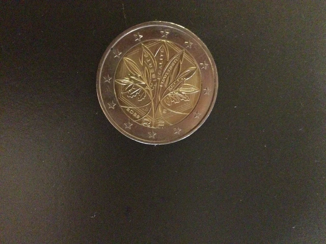 PIECE 2 EUROS 2022 France De Collection Liberté Égalité Fraternité