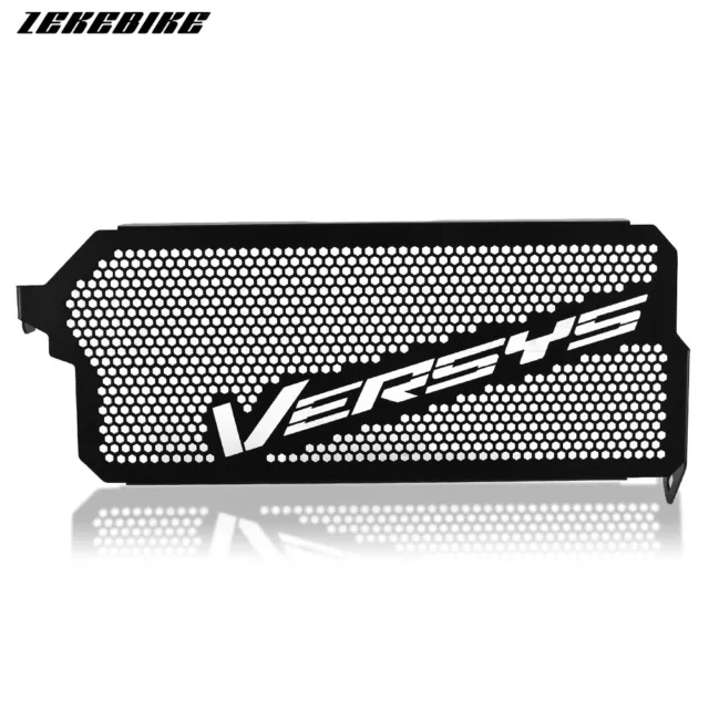 Radiator Guard Cover Grille Protector For Kawasaki Versys 650 2015-2021 Black 3