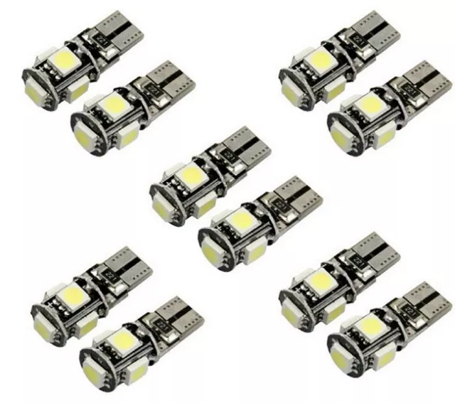 10x 24V T10 194 168 5 SMD Standlicht Birne Innenbeleuchtung Lampe Auto DHL