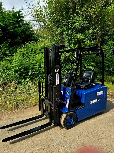 Container Counterblance CATERPILLAR 1.8T ELECTRIC Counterbalance Forklift /Triple Mast ...