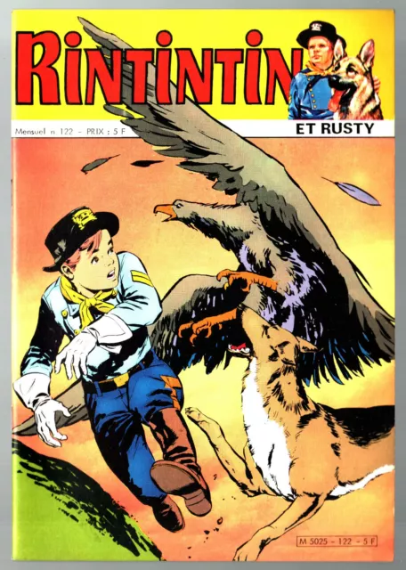 MENSUEL RINTINTIN ET RUSTY n°122 ¤ LES ROBINSONS DANS L'ESPACE ¤ 1980 SAGEDITION