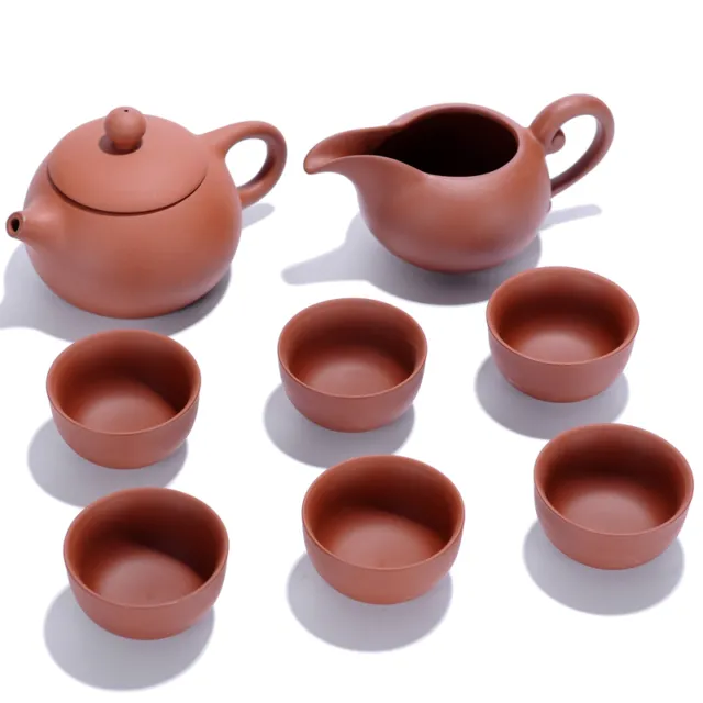 6pcs/lot Chinese Tea Cup Authentic Yixing Zisha Kungfu Tea Cups Purple Clay Cup