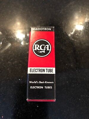 Boxed NOS RCA 6AU6A VACUUM TUBE SINGLE FOR FISHER 400 500 800 RECEIVERS
