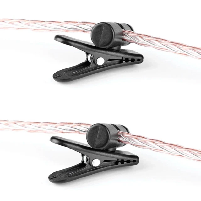 Gardez vos fils d'écouteur organisés et sécurisés avec des clips de câble h