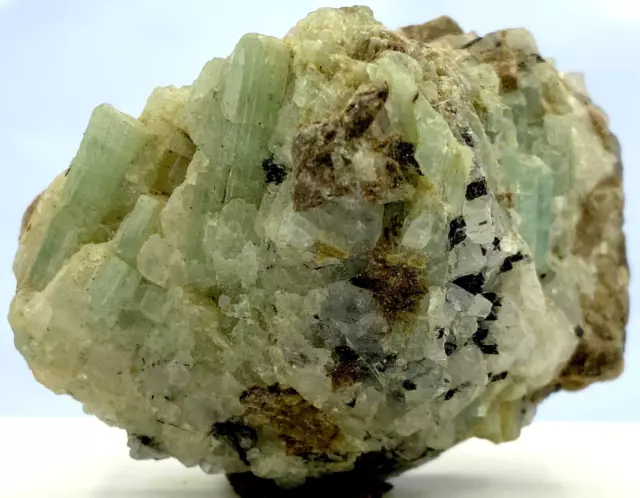 59 Gram Stunning Quality Natural Green Color EMERALD Crystals Bunche Specimen