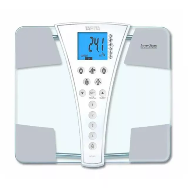 Tanita Digital 200Kg Innerscan Body Composition Weight Scale Lcd Display Bc-587