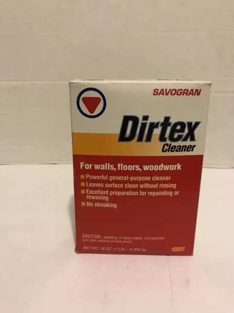 Savogran 10601 Dirtex Cleaner, General Purpose Cleaner, Powder, 1 Lb.