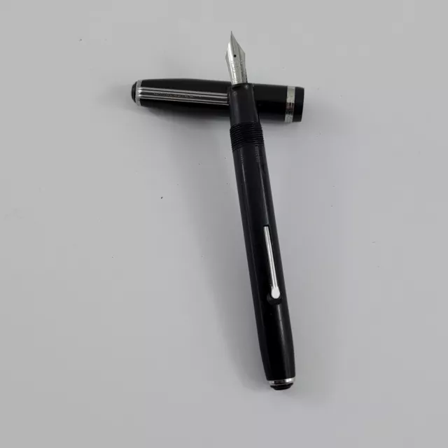 Vintage Esterbrook J Series Fountain Pen 1550 NIB Black Made In USA