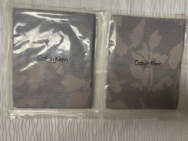 Brand New Calvin Klein 2 King Pillow Sham 100% Cotton  NWOT
