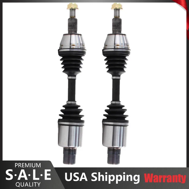 Front Left Right Pair CV Axle CV Joint Shaft For 2004-2009 Dodge Durango