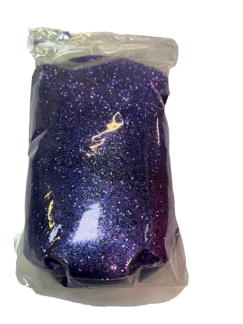 1 kg de brillo púrpura a granel 1 mm hexagonal