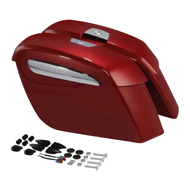 HARD SADDLEBAGS FIT For Indian Chieftain 20192023 Chieftain Elite Ruby