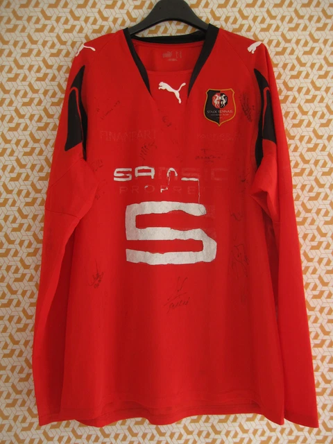 MAILLOT PORTÉ Stade Rennais RENNES SRFC 11-2012 Kembo Ekoko match worn shirt EUR 250,00 - FR