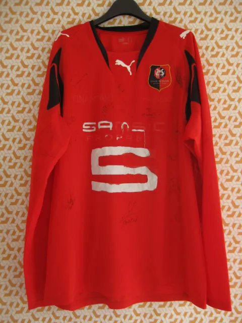 maillot vintage stade rennais