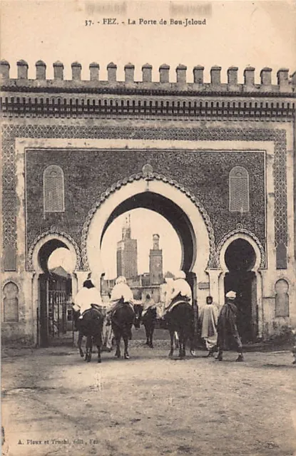 Maroc - FEZ Fès - La porte de Bou-Jeloud - Ed. Pleux & Truchi 37