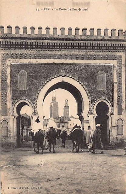 Maroc - FEZ Fès - La porte de Bou-Jeloud - Ed. Pleux & Truchi 37