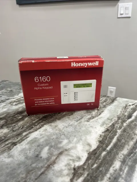 New Honeywell 6160 Custom Alpha Keypad Open Box