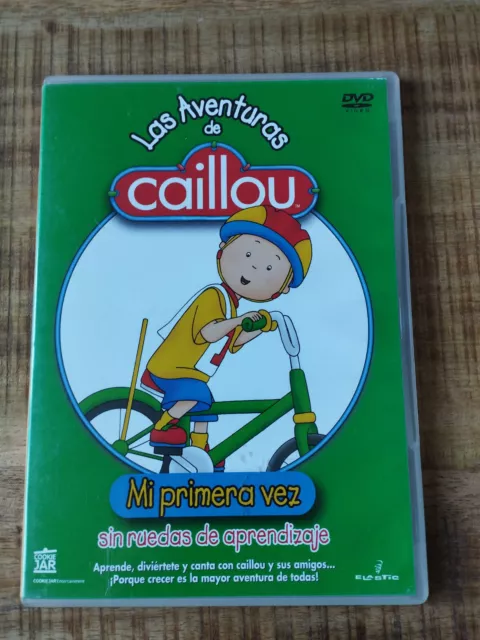 Caillou Mi Primera Vez Sin Ruedas Aprendizaje 6 Episodios - DVD Español Region 2