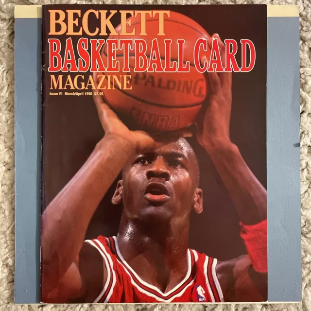 Beckett Basketball Card Magazine Issue 1 Michael Jordan Cover 1990