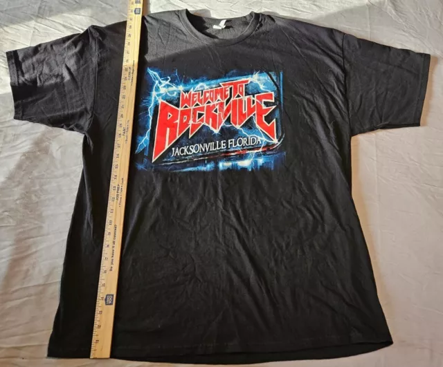 Welcome to Rockville Music Festival T-shirt Size XL  Alice In Chains Limpbizkit