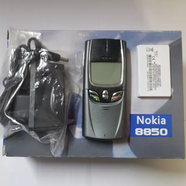 Mobiltelefon Ohne Simlock Original Nokia Handy 8850 Grau Wie Neu