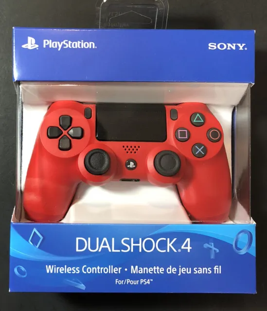 Official Sony PS4 DualShock 4 Wireless Controller V2 [ Magma RED Edition ] NEW