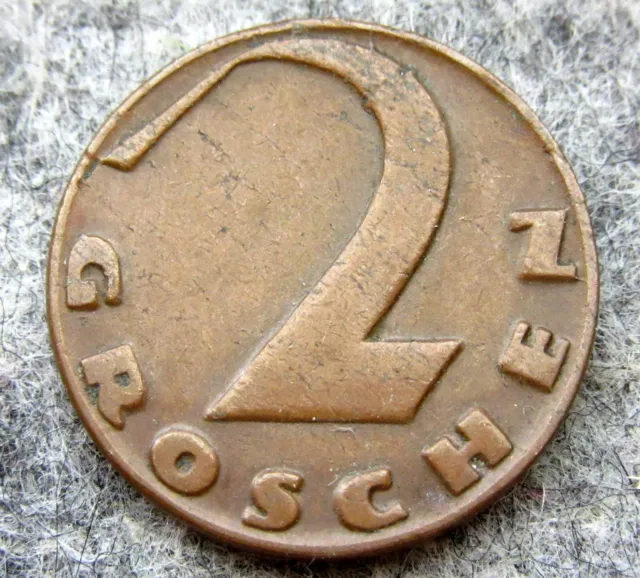 Austria 1929 2 Groschen
