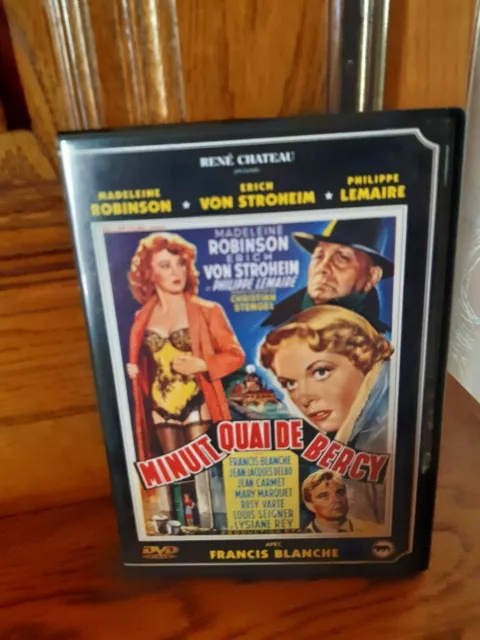 DVD minuit quai de bercy madeleine robinson carmet varte DVD RENÉ CHATEAU TBE