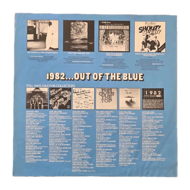 &1982 OUT OF THE BLUE