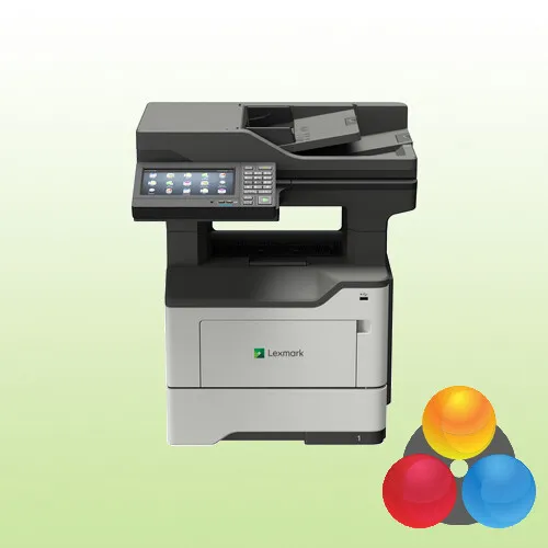Lexmark MX622ade Drucker Kopierer Scanner Fax Toner NEU 130.071 Blatt gedruckt