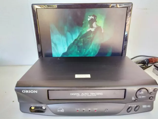 Orion VR213 4 Head HI-FI VHS VCR - Tested & Working