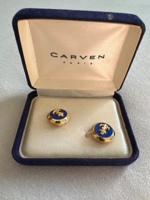 ancien bouton de manchette carven paris