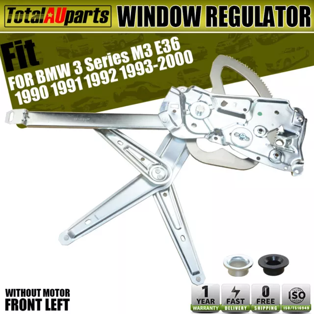 Window Regulator W/o Motor for BMW E36 318i 325i 328i M3 Front Left 51331977609