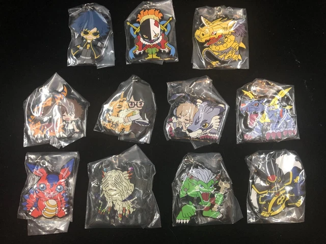 Digimon Adventure Keychain Rubber Strap Phone Charm