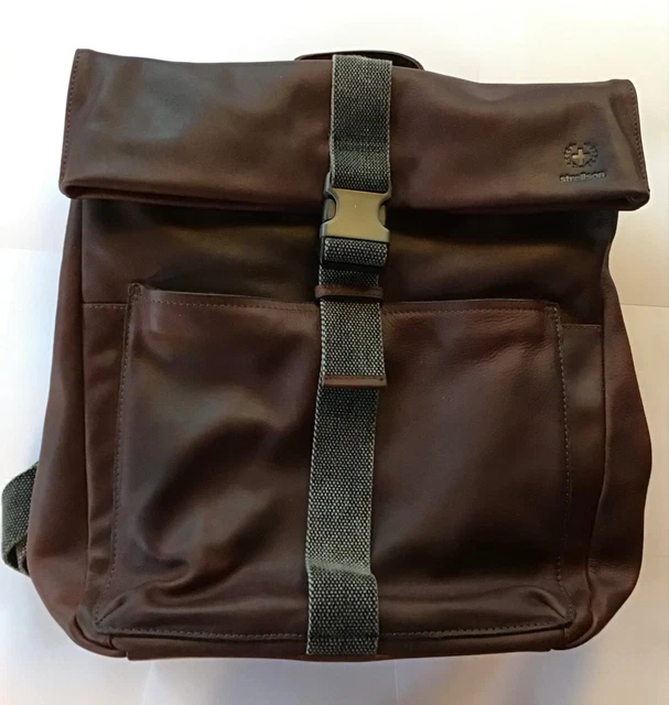 Strellson Bond Street Lederrucksack 15" dunkelbraun UVP: 289 €