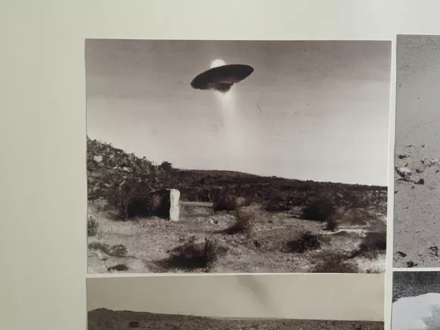 UFO Photos Vintage 1950s Alien Top Secret Documents Area 51 Roswell Crash 2