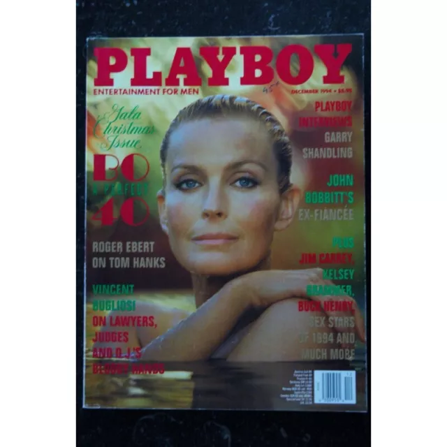 Playboy Us 1994 12 December Cover Bo Derec Interview Garry Shandling A Perfect 4