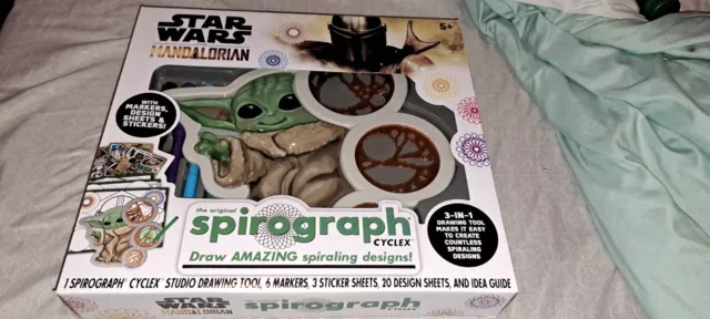 The Mandalorian Spirograph Cyclex Studio Grogu Disney Star Wars Baby Yoda Design