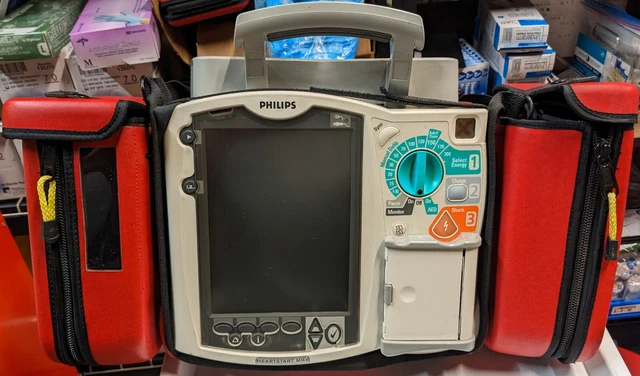 Philips HeartStart MRx 12lead, NBP,IBP,Temp,EtCO2,SpO2,Pacer M3536M6