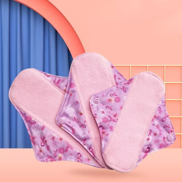 Reusable Monthly Absorbent Menstrual Ecological Cloth Pads Sanitary Napkin