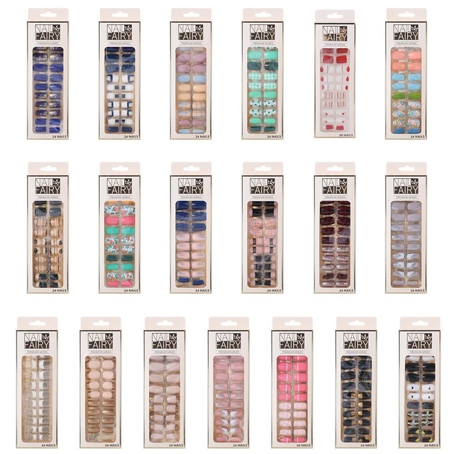 complète Extension des faux ongles Pointes d'ongles longues et fausses