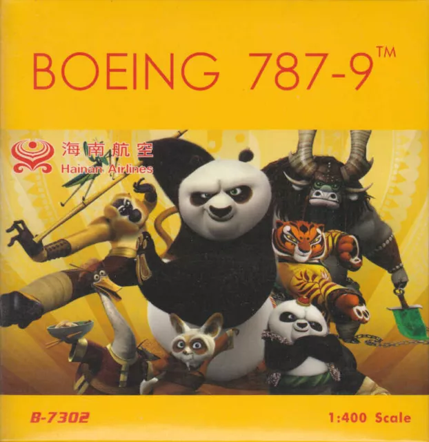 Boeing 787-9 Hainan Airlines „Kung Fu Panda“ B-7302 Phoenix 04139 1:400