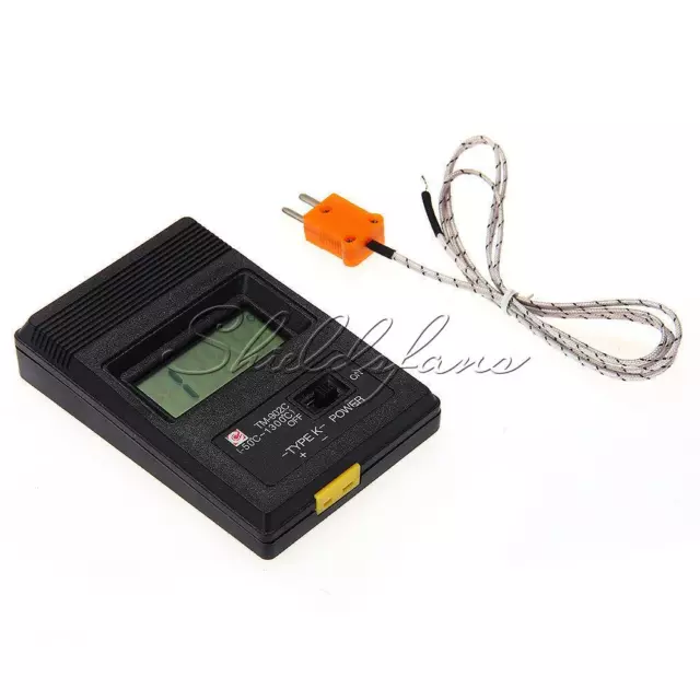 TM-902C Digital LCD K Type Thermometer Single Input + Thermocouple Probe