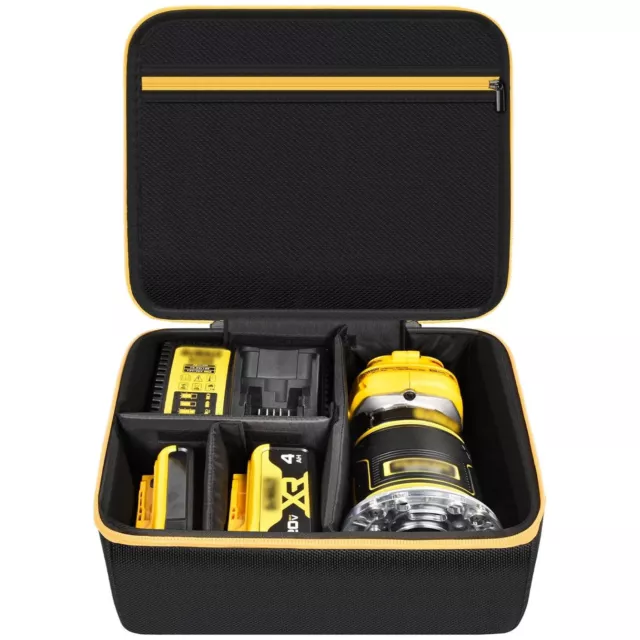 Tool Case Compatible with DEWALT 18V Max XR (DCW604N)/ for Makita (DTR50ZJ) 18V