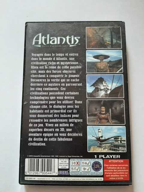 Atlantis Sega Saturn 2