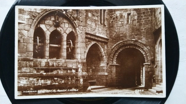 Norman Doorway Alnwick Castle Harry Potter Original Postcard C1910 Edward Vii
