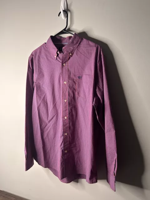 Chaps Ralph Lauren Shirt Mens Large Long Sleeve Button Down Casual