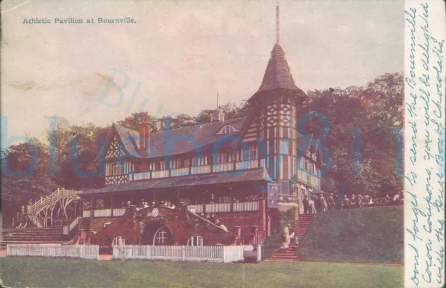 Bournville Athletic Pavilion Unposted Pre war v2