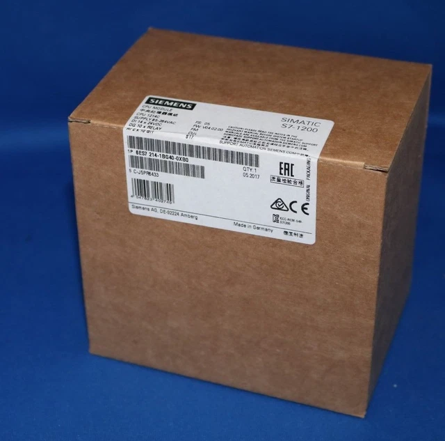 PRICE SIEMENS SIMATIC S7-1200 CPU 1214C DC/DC/DC MODULE 6ES7214-1AG40-0XB0 e