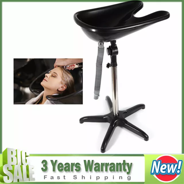Washing Basin Hairdressing Mobile Shampoo Sink Backwash Bowl Portable Hair Salon